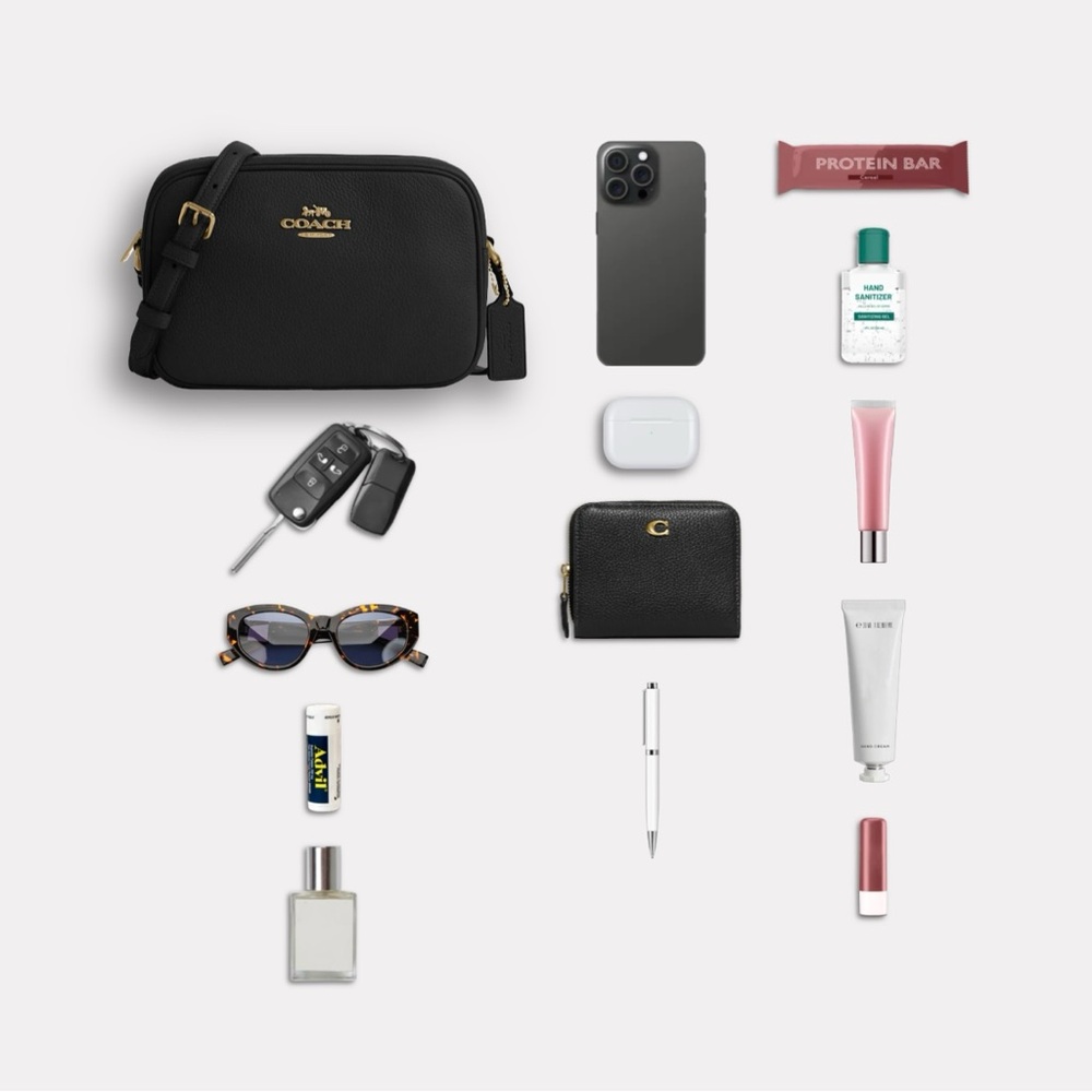 Jamie Leather Crossbody Camera Bag | Coach - Picture 16 of 16